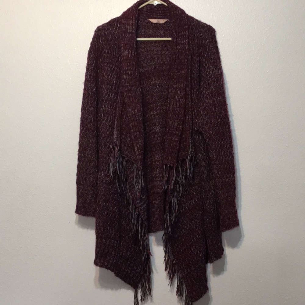 Beautifully soft and warm maroon sweater